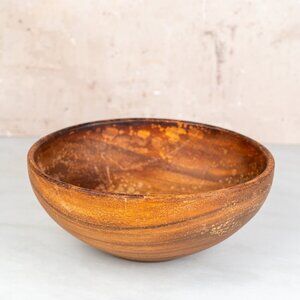 Vintage Wood Bowl